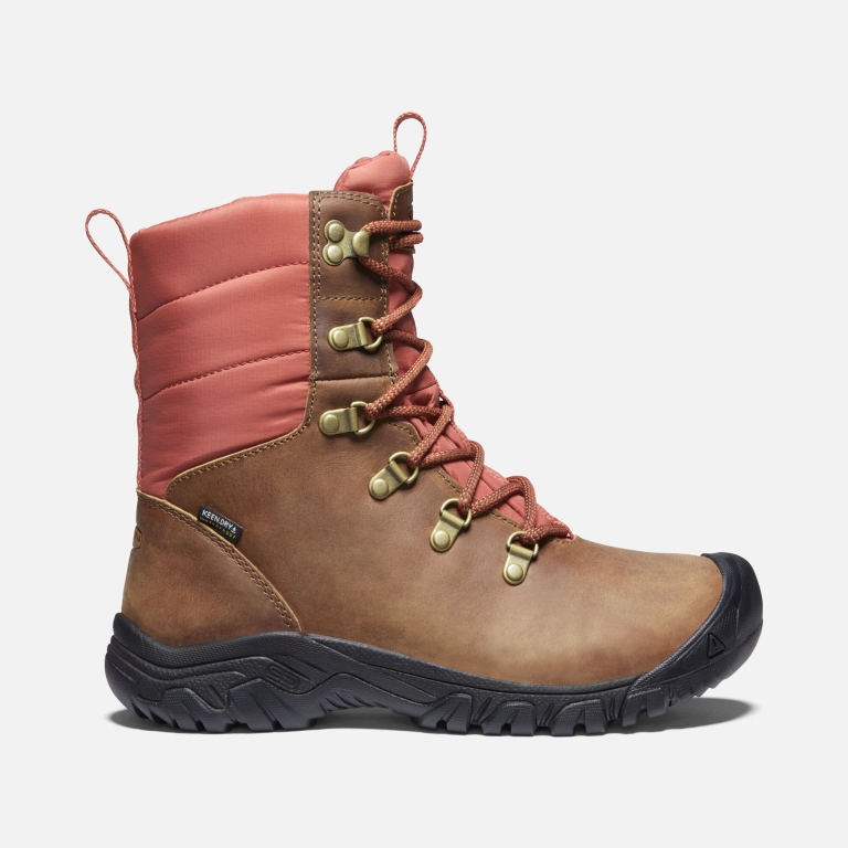 Keen Greta Waterproof Boots - Women's Red Boots